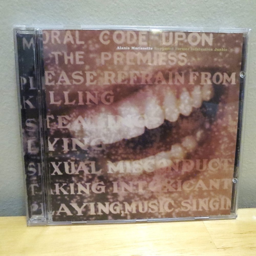 🔥 CD/DVD DEAL 5/$23 🔥 Alanis Morissette Supposed Former Infatuation Junkie CD